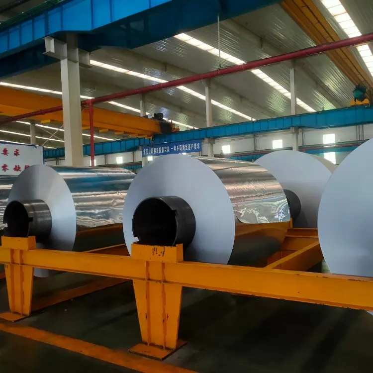 Jumbo de papel de aluminio para betún impermeable