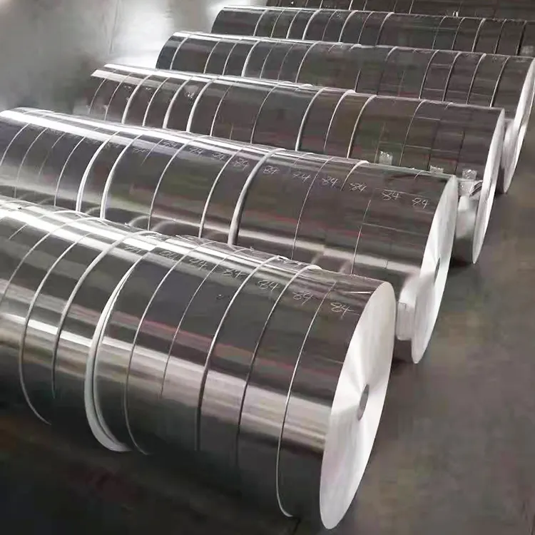 Papel de aluminio 8011 14 micras para impermeabilidad
